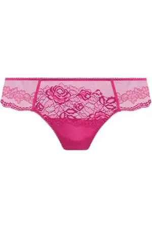 Wacoal Tanga violet en nylon