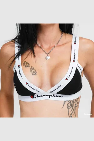 Champion Soutien-Gorge triangle sans armatures Noir en coton