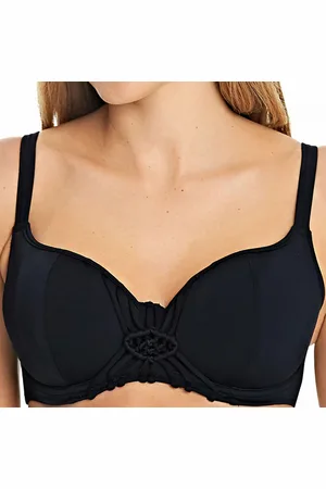 Freya Haut de maillot de bain décolleté coeur paddé à armatures Noir MACRAME