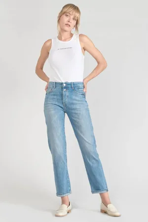 Le Temps des Cerises Jeans mom 400/18, 7/8ème en coton Léa