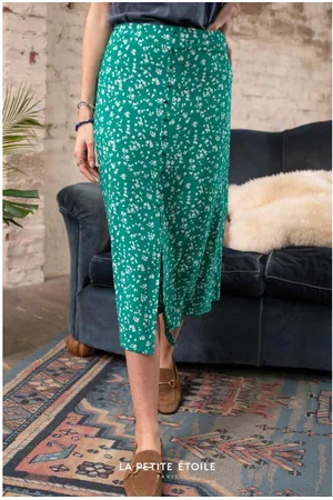 La Petite Etoile Jupe Midi Dimora en viscose