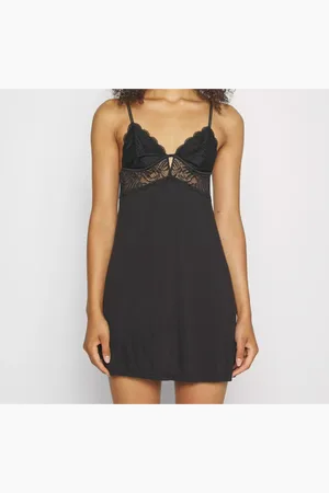 Lascana Nuisette noir en viscose