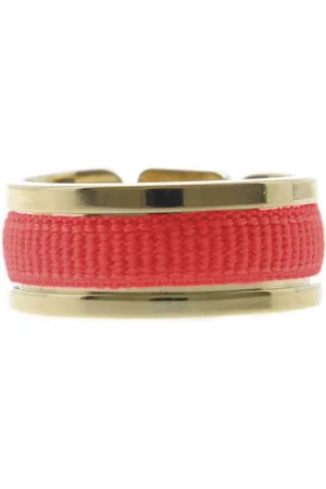 Les Interchangeables Bague femme - A49848 Bague Ruban 4mm