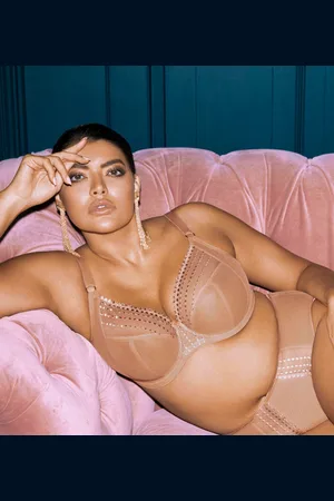 Elomi Soutien-gorge plongeant à armatures marron