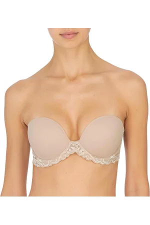 Natori Soutien-gorge bandeau armatures - Rose en nylon