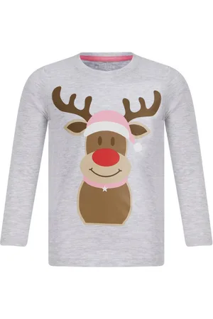 Merry Christmas Pyjama de noel fille - gris en coton