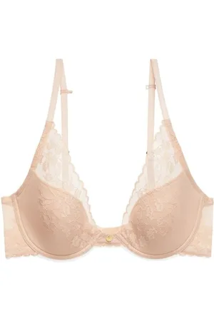 Natori Soutien-gorge plongeant armatures - Rose en nylon
