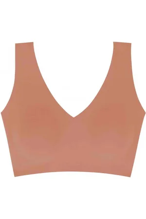 Dorina Bralette à coques fines sans armatures Bretelles Larges - Rose