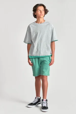 Le Temps des Cerises Short garçon POPBO en coton
