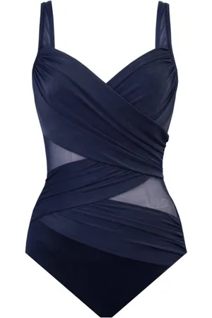 Miraclesuit Maillot de bain une pièce gainant armatures bleu