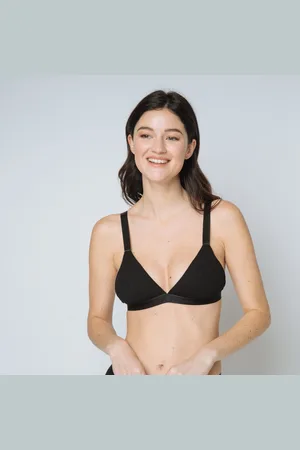 ICONIC Soutien gorge triangle en maille noir