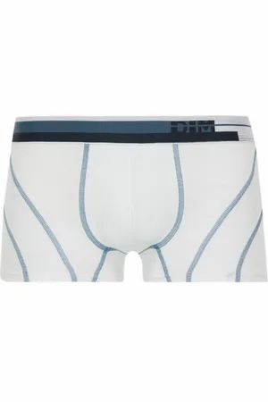 Dim Boxer de Sport - Blanc en coton