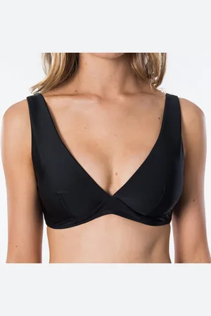 Rip Curl Haut de Maillot de Bain Triangle Armatures Noir