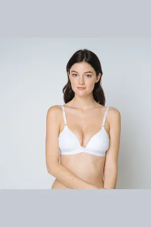 ICONIC Soutien gorge triangle dentelle blanc