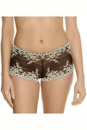 Wacoal Boxer noir en nylon
