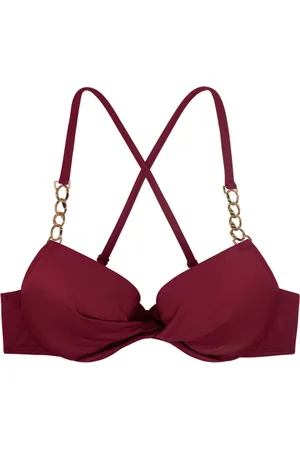 Dorina Haut de maillot de bain coques armatures rouge