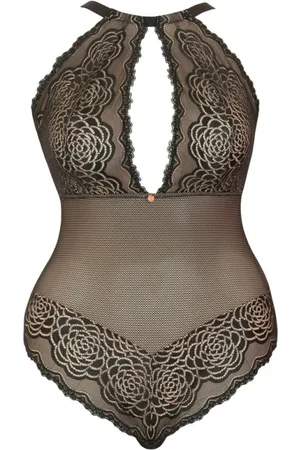 Scantilly Body dentelle stretch sans armatures noir