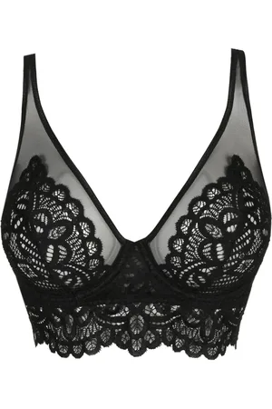 PrimaDonna Soutien-gorge triangle plongeant armatures noir en dentelle