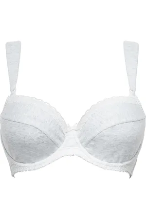 Sans Complexe Soutien-gorge allaitement armatures gris en coton