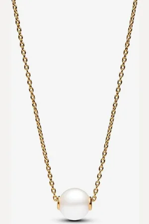 PANDORA Collier femme métal doré à l