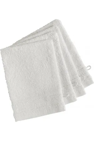 3 Suisses Lot de 4 gants de toilette coton 600 gm² 15x22 TERTIO®