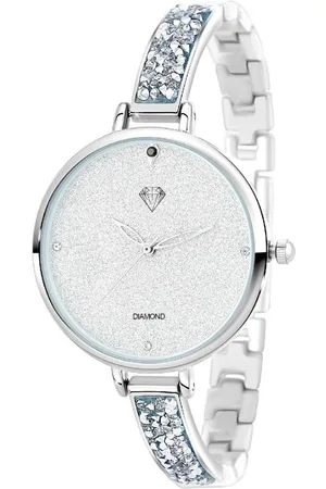 So Charm Bijoux Montre femme MF382-DIAMANT-NFA - Bracelet Cuir Noir
