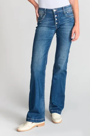 Le Temps des Cerises Jeans push-up regular cintura alta PULP, 7/8 Cinza -  Textil Calças de ganga Mulher 109,90 €