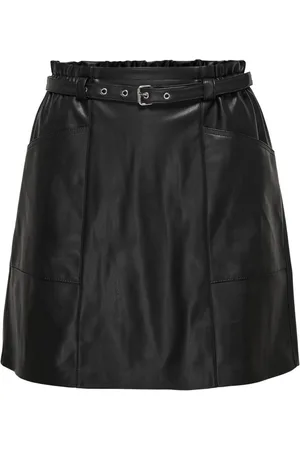 ONLY Jupe en simili-cuir Vera