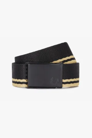 Fred Perry Ceinture à sangle à pointes Noire