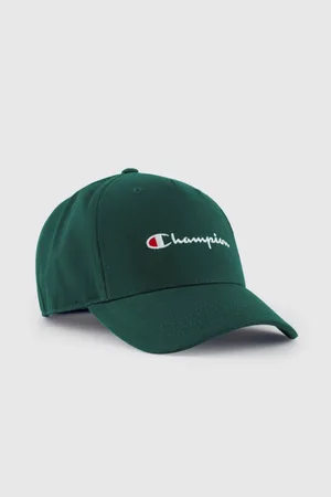 Champion Casquette verte en coton pour homme