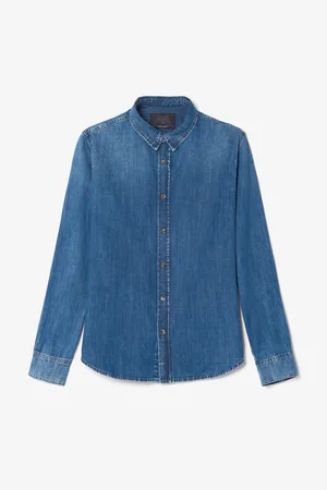 Le Temps des Cerises Chemise Homme en jeans VAMY