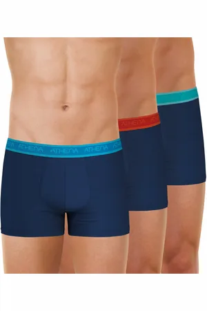 ATHENA Lot de 3 boxers homme Easy Bio en coton