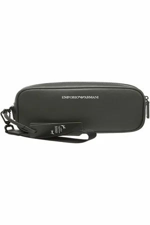 Emporio Armani Trousse de beauté long - Beauty Case en cuir