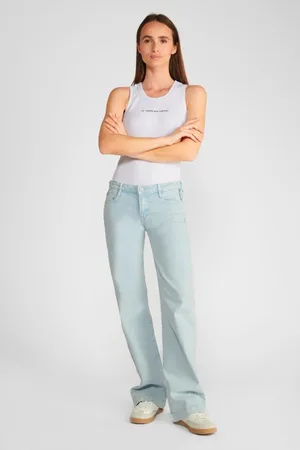 Le Temps des Cerises Jeans flare, très évasé PULP high flare, longueur 34 Iris en coton