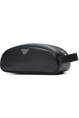 Emporio Armani Trousse de toilette en cuir