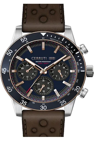 Cerruti 1881 Montre Homme Turchino - CIWGF0007601 Bracelet Cuir