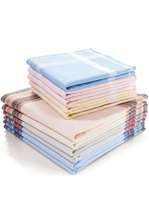 Becquet Lot de 12 mouchoirs Homme Pastel - LOT