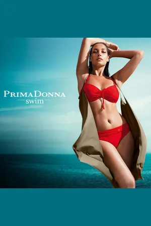 PrimaDonna Haut de maillot de Bain multi-coupes - Rouge Prima Donna