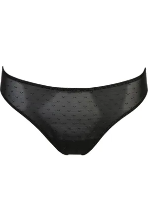 PrimaDonna String - Noir Queen Of The Night en nylon