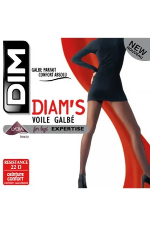 Dim Collant Voile Galbe Noir - Dim