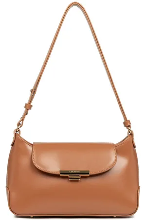 Lancaster Sac à rabat avec fermoir M Suave Evenly en cuir