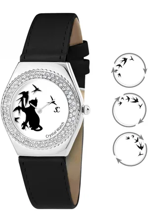 So Charm Bijoux Montre MF316-OISEAU-CHAT- - So Charm