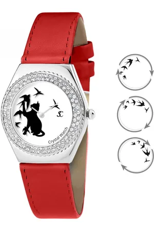 So Charm Bijoux Montre MF316-OISEAU-CHAT- - So Charm