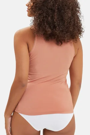 Sans Complexe Débardeur thermique manches courtes rose