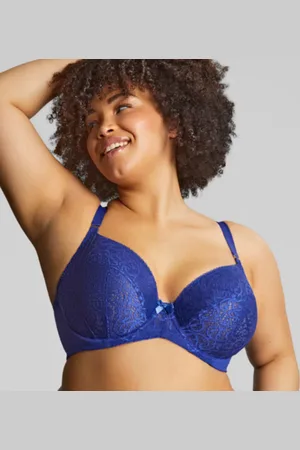 Sculptresse Soutien Gorge Plunge avec Armatures bleu roi