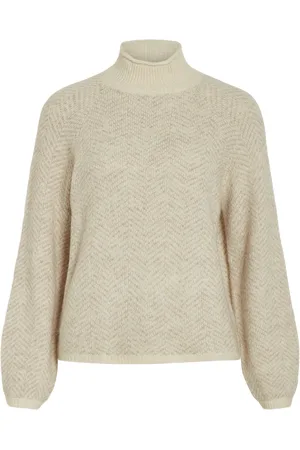 VILA Pull col haut