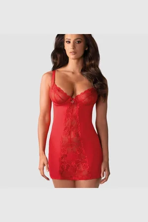 Obsessive Nuisette dentelle rouge