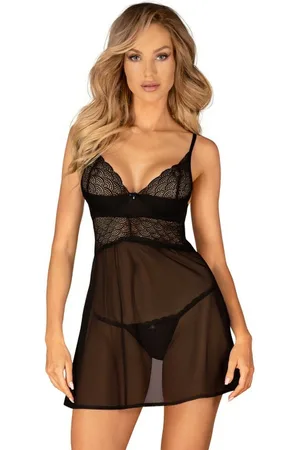 Obsessive Babydoll et string noire