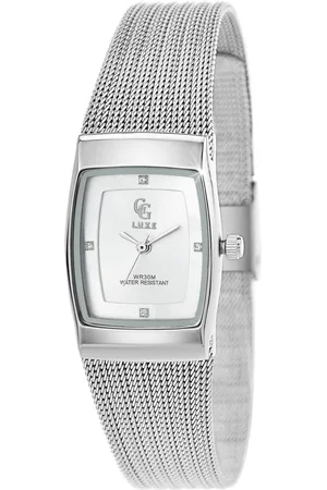So Charm Bijoux Montre Hanaé acier ornée de Cristaux scintillants
