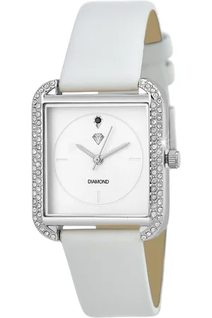 So Charm Bijoux Montre Marwa blanche ornée d